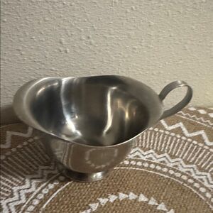 VTG Royal Dolphin Stainless Steel Creamer Bowl